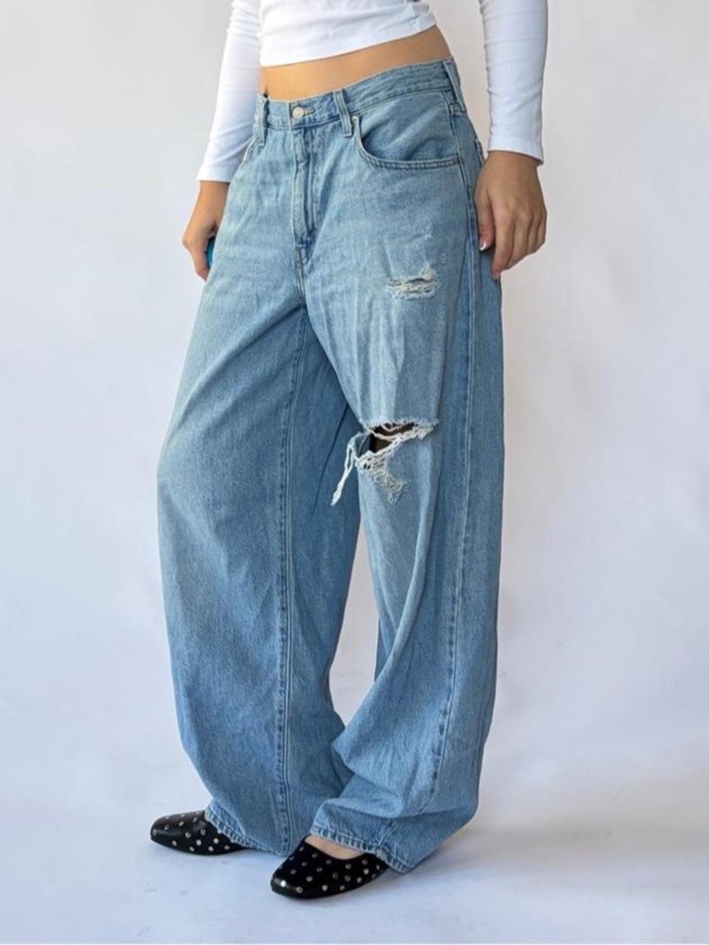 Levi's Baggy Dad Jeans Size 31 - Picture 5 of 7